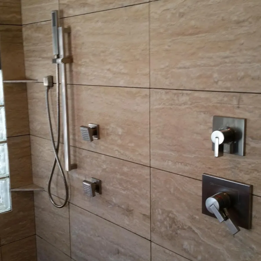 Shower fixture installation for Water Heater Replacement in Chubbuck